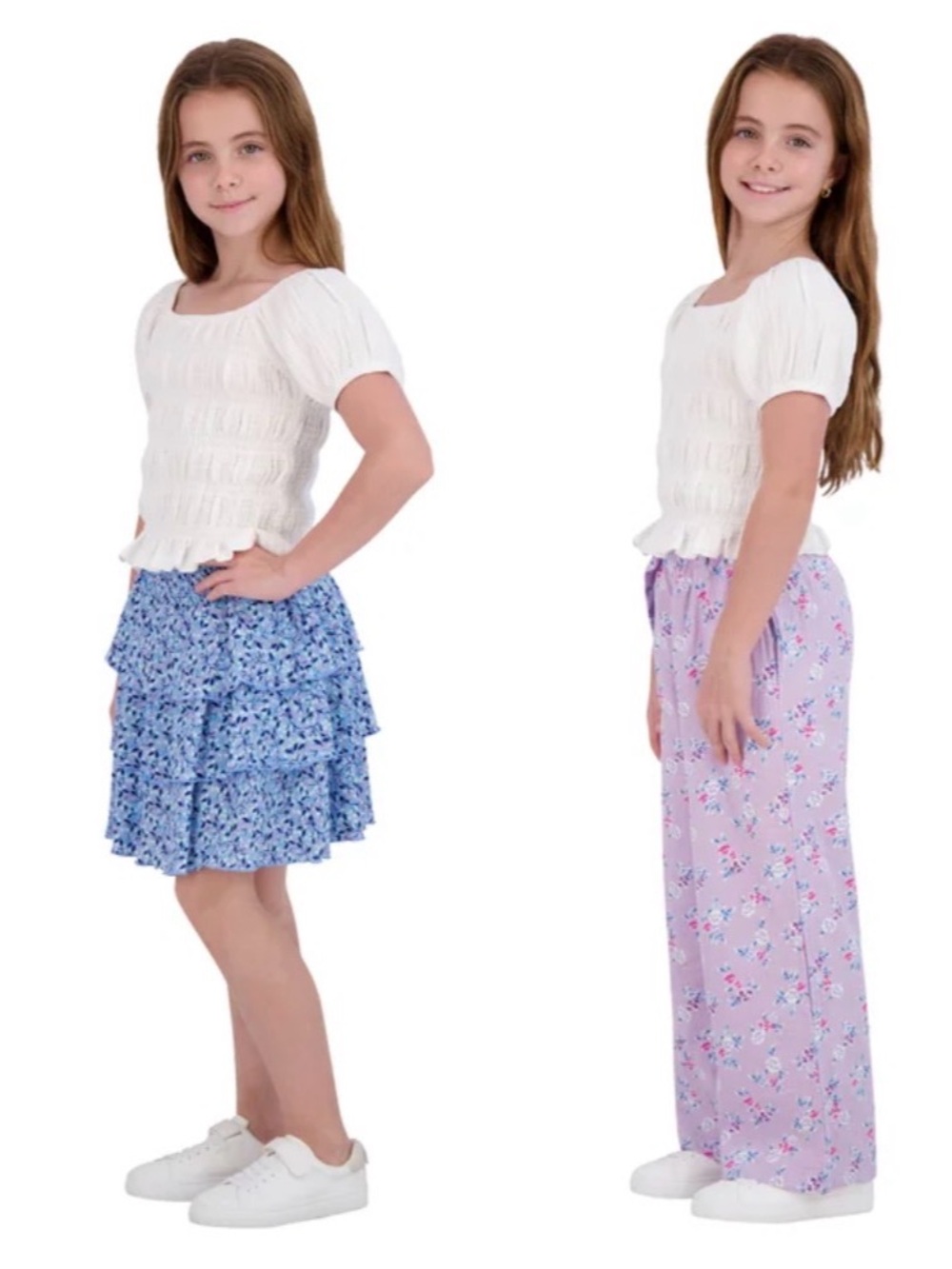 French Connection Youth 3-piece Purple Pant & Skirt Set